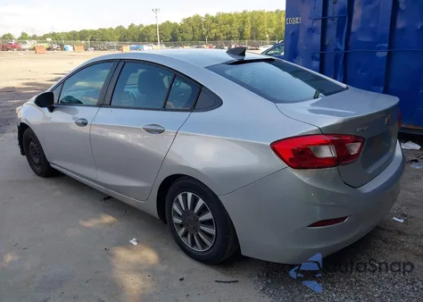 2017 Chevrolet Cruze Ls Auto from USA, damaged, VIN 1G1BC5SM2H7204159